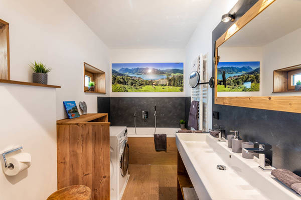 Ferienwohnung Seeheimat - Elegant gestaltete Badezimmer
