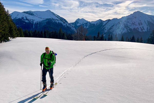 Ferienwohnung Hochsitz - Skitouren gehen in den bayrischen Alpen